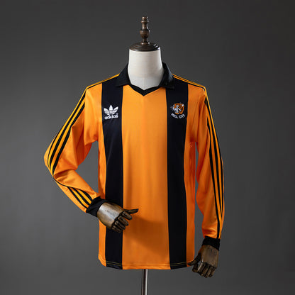 Hull City 81-82 Home Long-Sleeve Retro Jersey