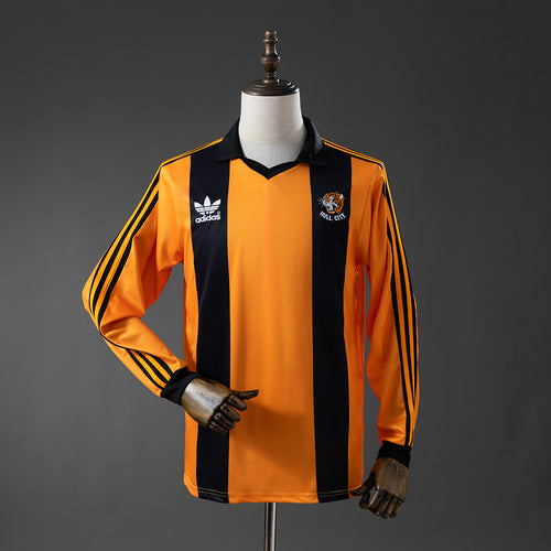 Hull City 81-82 Home Long-Sleeve Retro Jersey