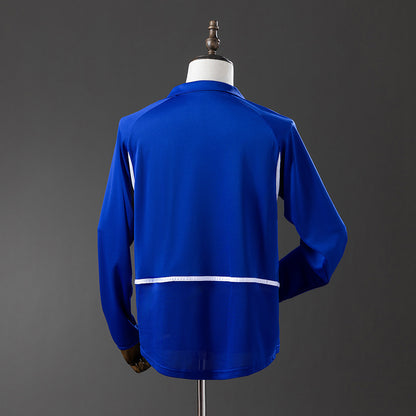 Brazil 2002 Away Long Sleeve Retro Jersey