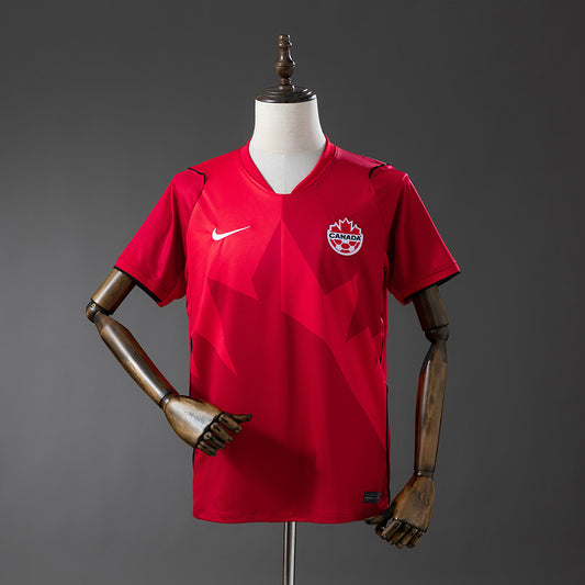 Canada 2026 Home Jersey detail