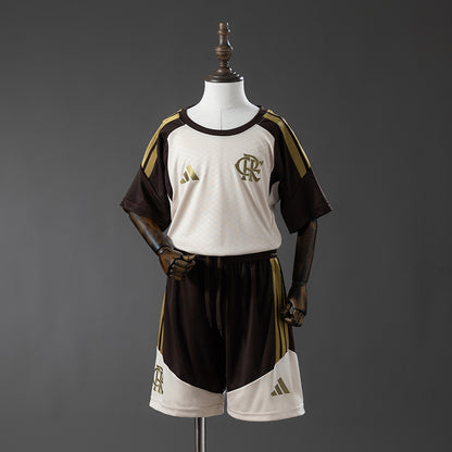 Flamengo 26-27 Kids Kit Training - Brown detail